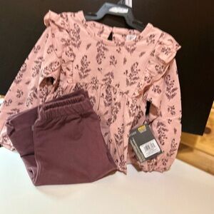 Floral Pink Kids Matching Set